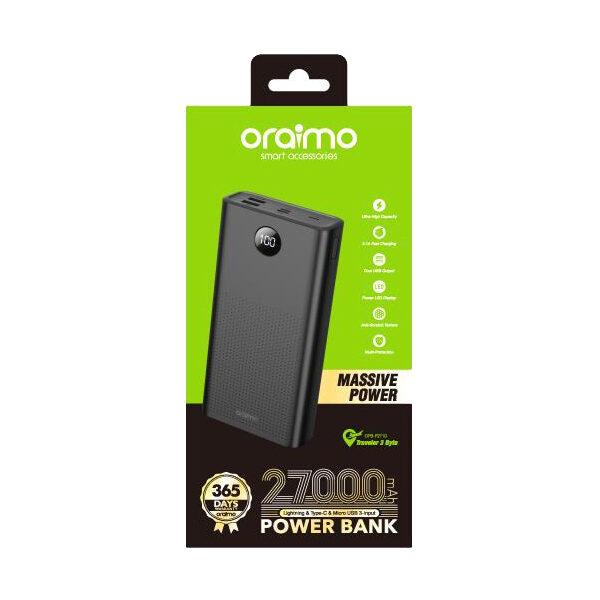 Oraimo power bank_27000mah_2